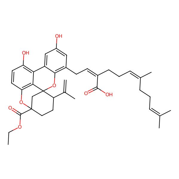 2D Structure of (+)-cochlearoid O