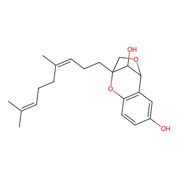 2D Structure of (+/-)-cochlearol R