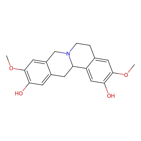 2D Structure of (-)-Coreximine