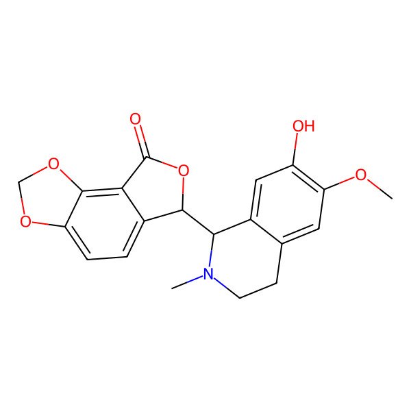 2D Structure of (+)-Corlumidine