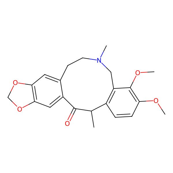 2D Structure of (+/-)-Corycavidine