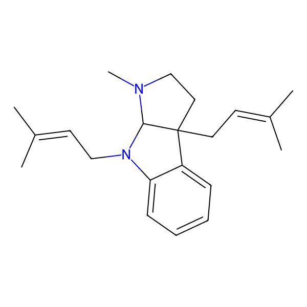 2D Structure of (+/-)-debromoflustramine B