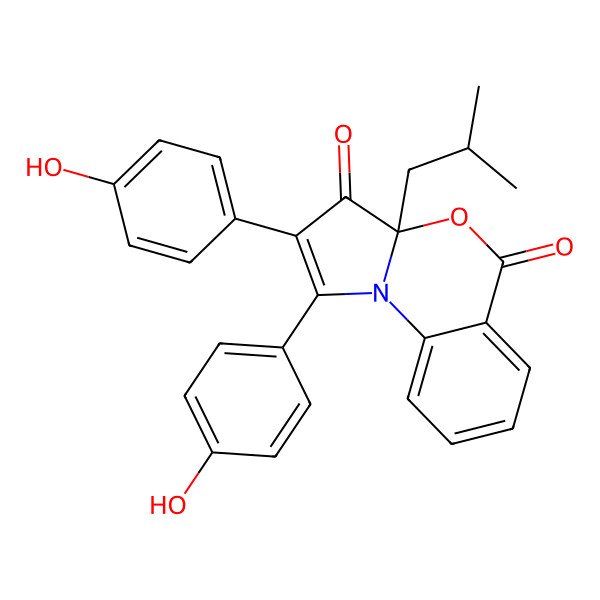 2D Structure of (-)-discoipyrrole A