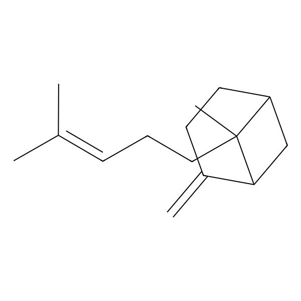 2D Structure of (+)-Endo-beta-bergamotene