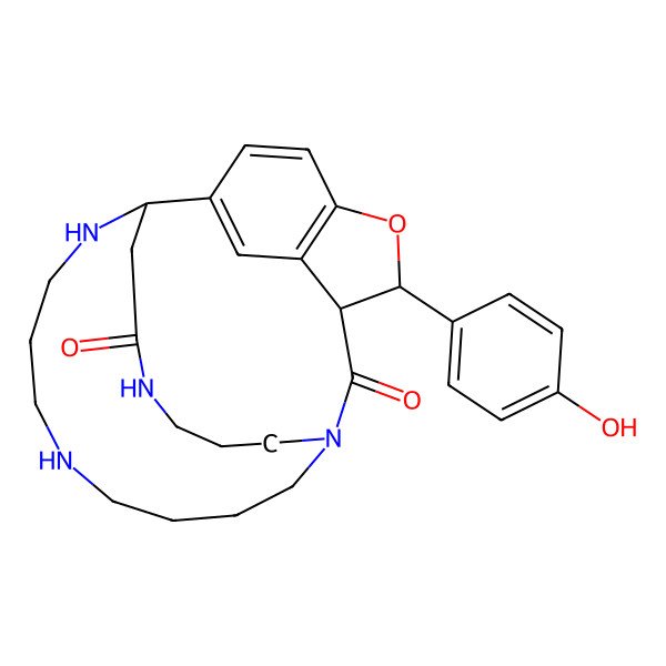 2D Structure of (-)-Ephedradine A