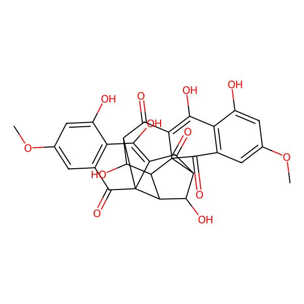 2D Structure of (+)-Epicytoskyrin