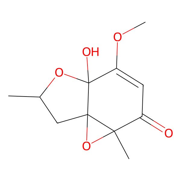 2D Structure of (+)-epoxyserinone B