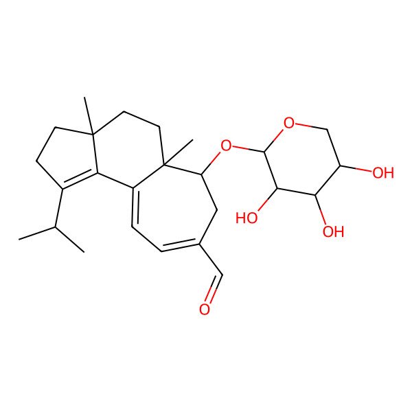 2D Structure of Erinacine A