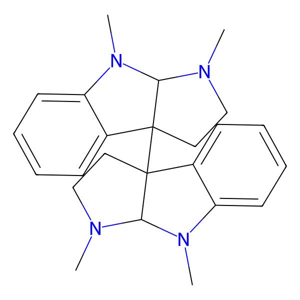 2D Structure of (-)-Folicanthine