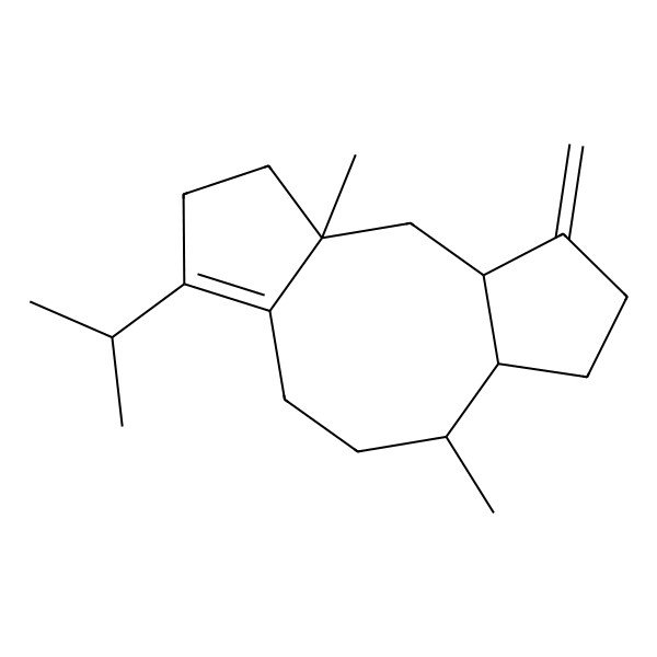 2D Structure of (+)-Fusicocca-3(16),10(14)-diene
