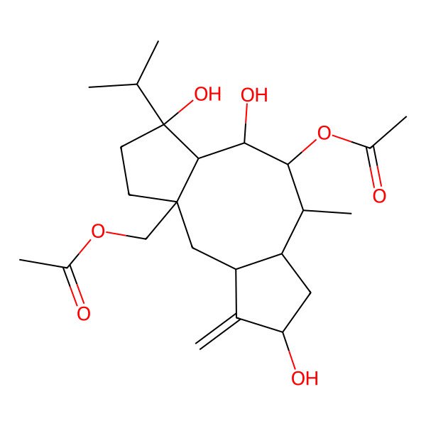 2D Structure of (-)-Fusicoplagin A