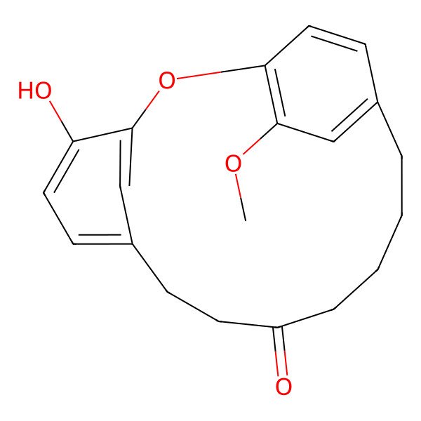 2D Structure of (+)-Galeon
