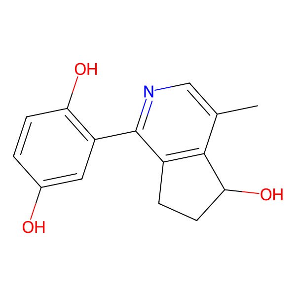 2D Structure of (-)-ganoapplanatumine A