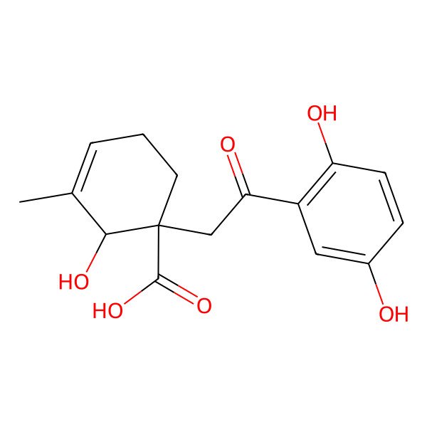 2D Structure of (+)-ganotheaecoloid L