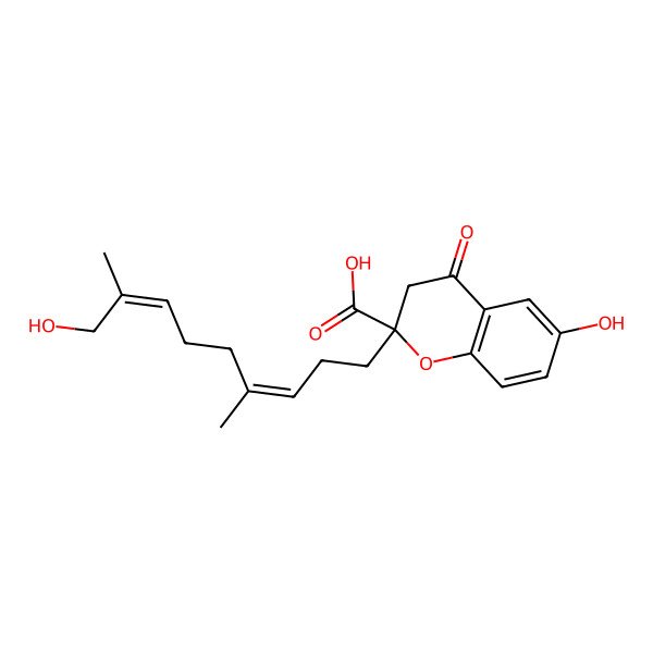 2D Structure of (-)-ganotheaecolumol B