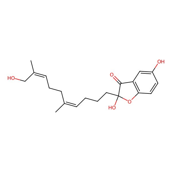 2D Structure of (+/-)-ganotheaecolumol D