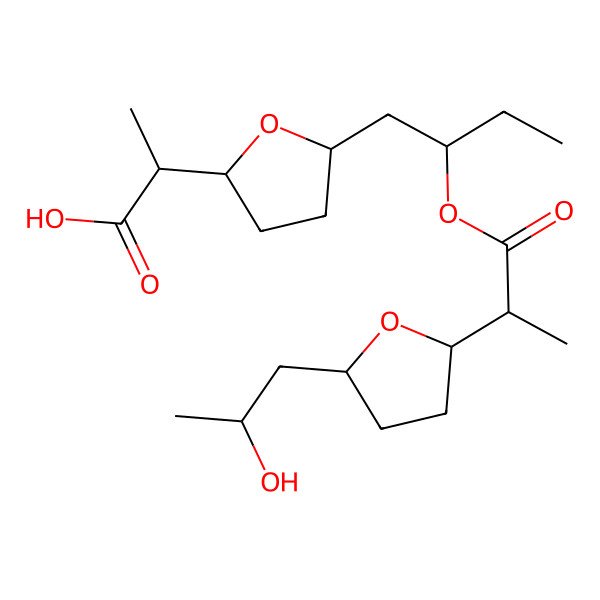 2D Structure of (+)-Homononactyl nonactate