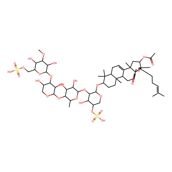 2D Structure of (-)-Intercedenside B