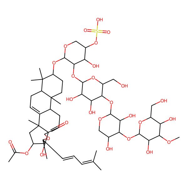 2D Structure of (-)-Intercedenside C