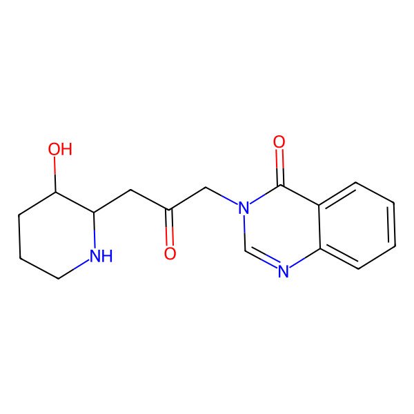2D Structure of (+)-Isofebrifugine