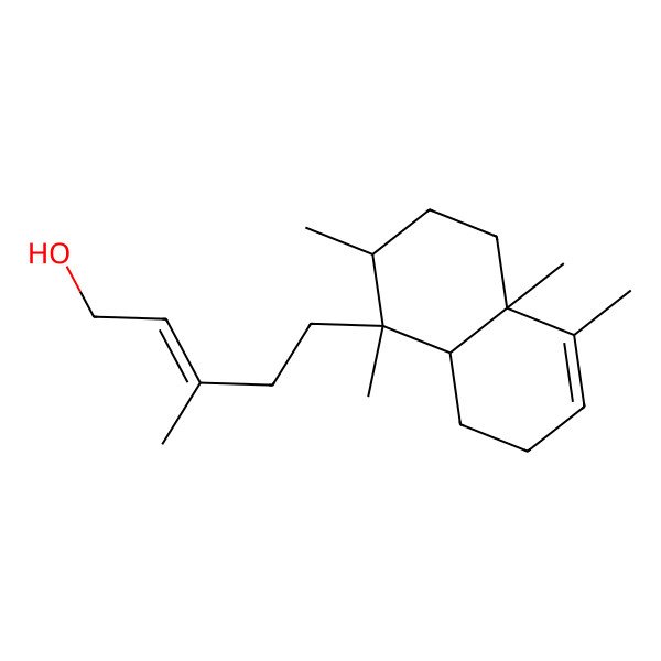 2D Structure of (+)-Kolavenol