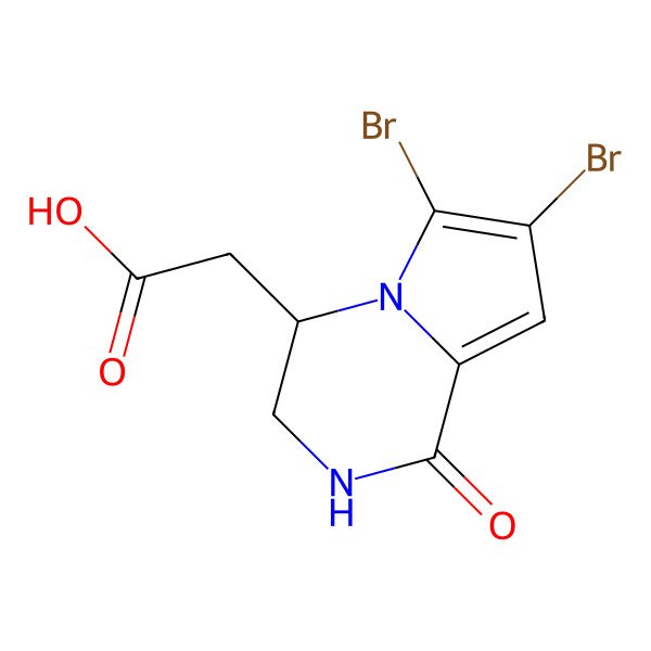 2D Structure of (-)-Longamide B