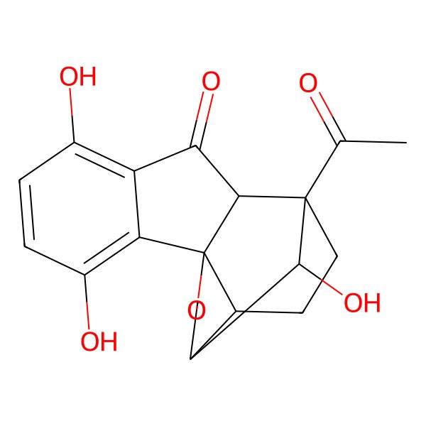 2D Structure of (+)-Lucidumone