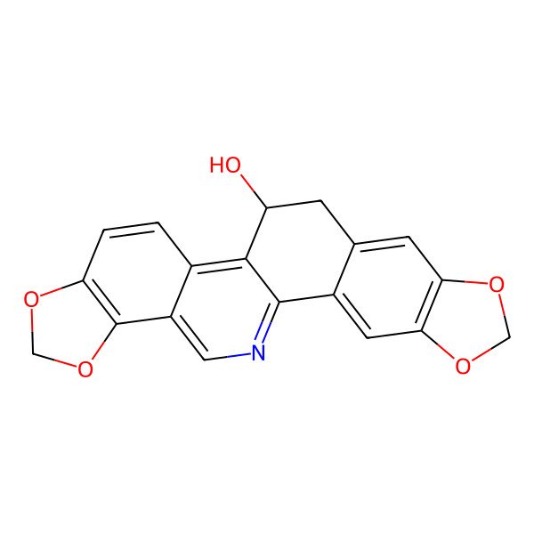 2D Structure of (+)-Luguine