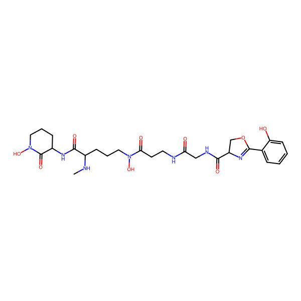 2D Structure of (-)-madurastatin C1