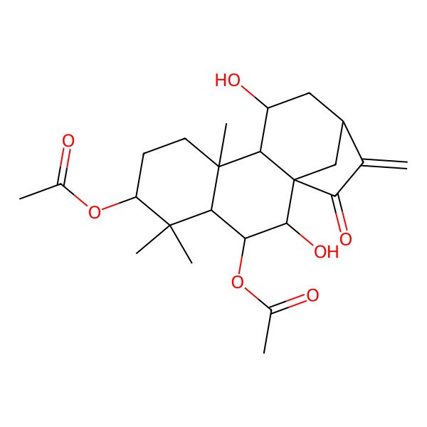 2D Structure of (-)-Melissoidesin G