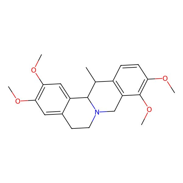 2D Structure of (-)-Mesocorydaline