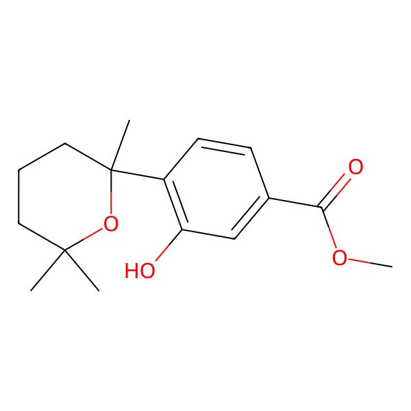 2D Structure of (+)-Methyl sydowate