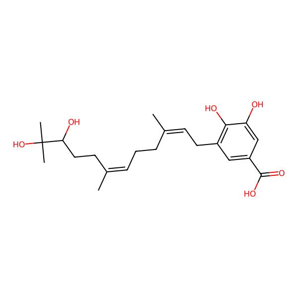 2D Structure of (+)-Monocycloalternarene B