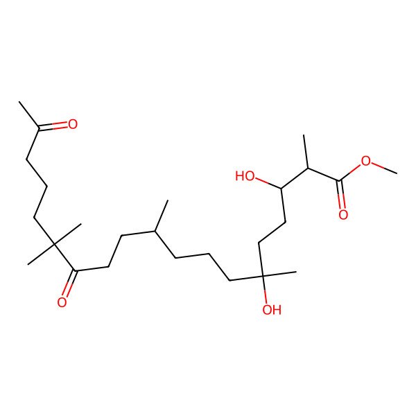 2D Structure of (+)-Muqubilone B Diol