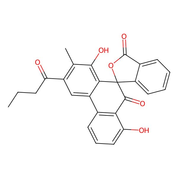 2D Structure of (-)-murayaquinone B
