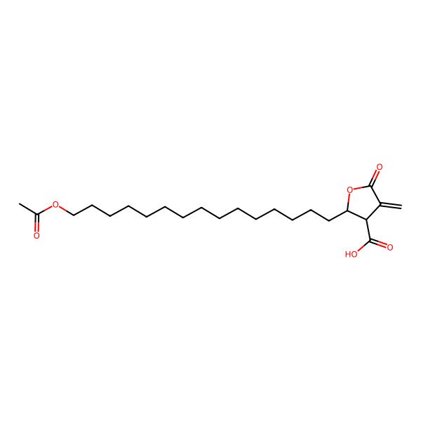 2D Structure of (+)-Myelochroic acid
