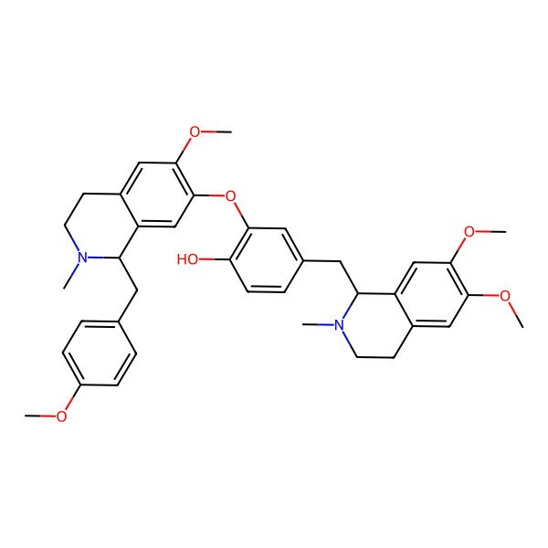2D Structure of (-)-Neferine