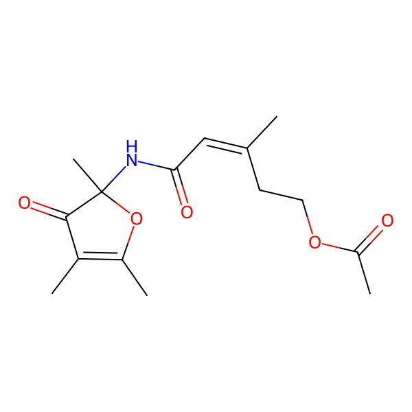 2D Structure of (-)-neopestalotin E