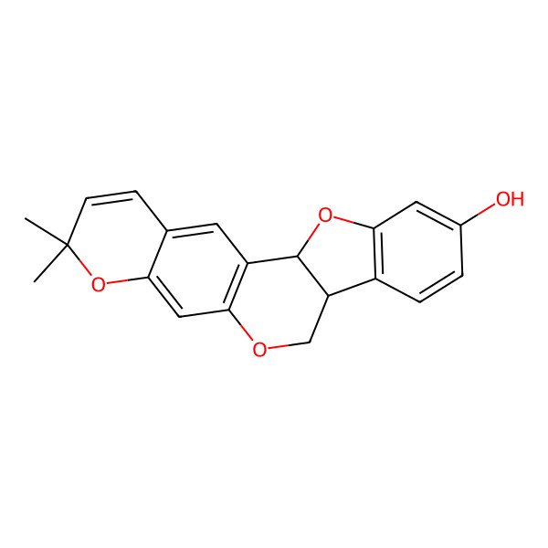 2D Structure of (-)-Neorautenol