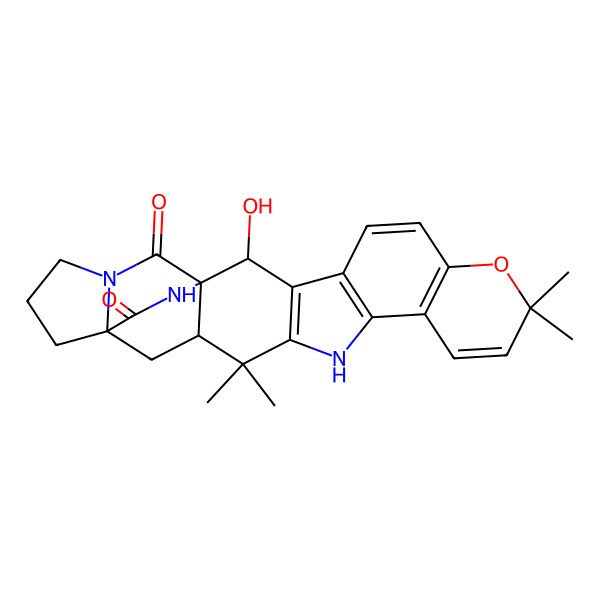 2D Structure of (-)-notoamide R