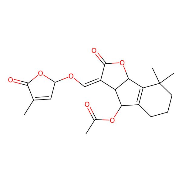 2D Structure of (+)-Orobanchyl acetate