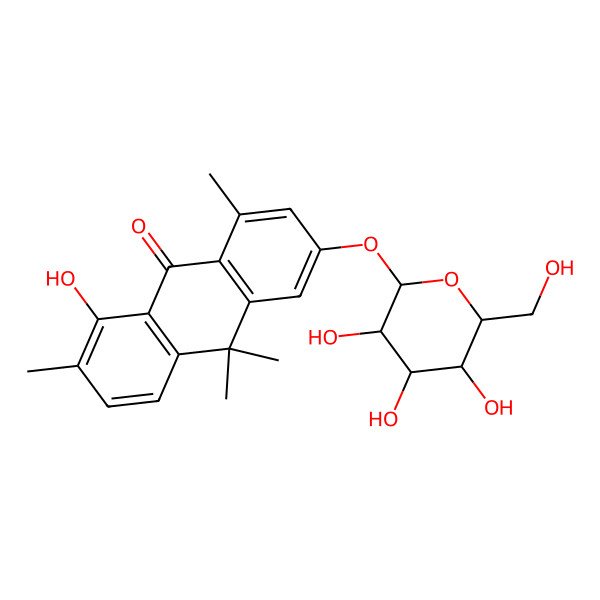 2D Structure of (+)-oxanthromicin E