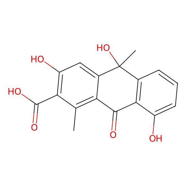 2D Structure of (+)-oxanthromicin F