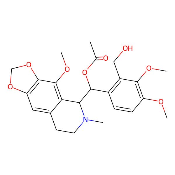 2D Structure of (+)-Papaveroxinoline