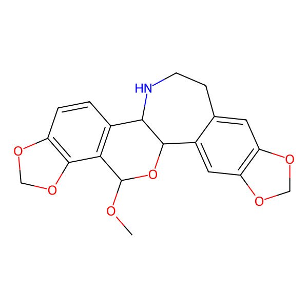 2D Structure of (+)-Papaverrubine E