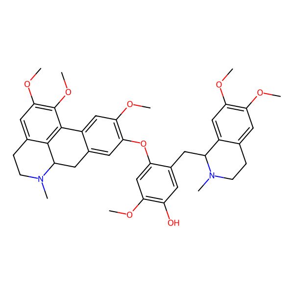 2D Structure of (+)-Pennsylvanine