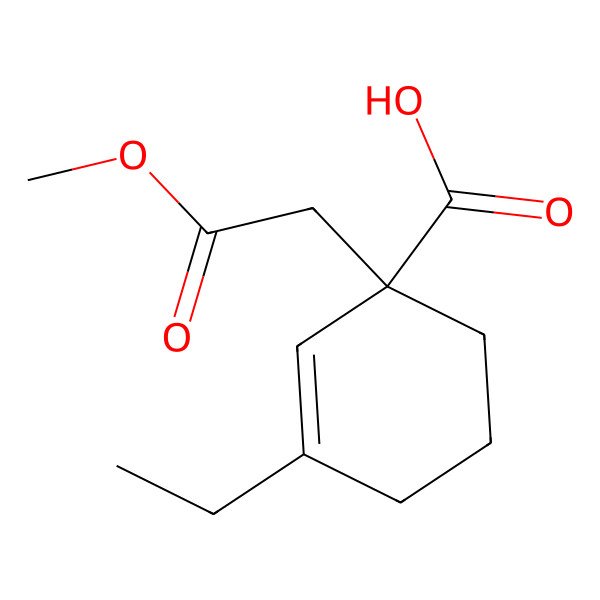 2D Structure of (-)-petchioic A
