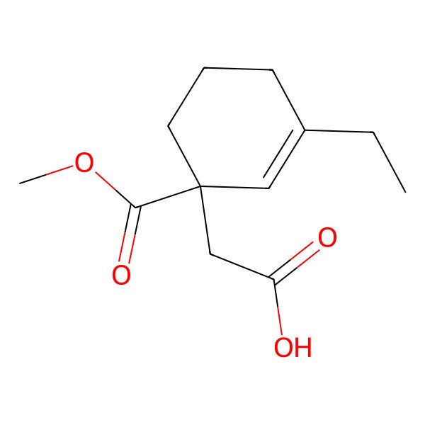 2D Structure of (-)-petchioic B