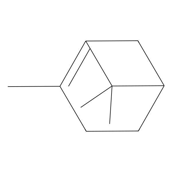 2D Structure of (-)-Pinene