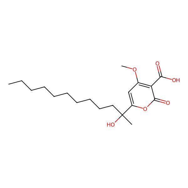 2D Structure of (+)-Robillapyrone